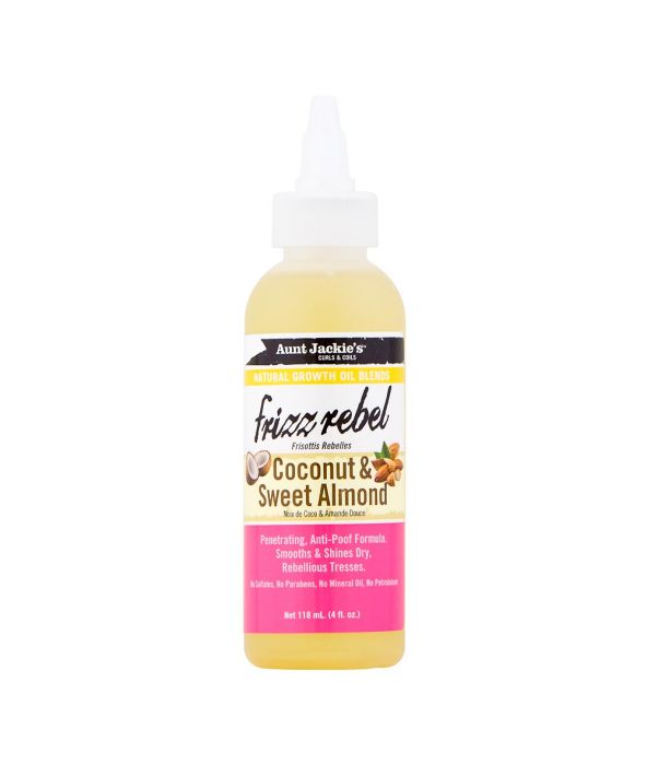 Aunt Jackie's | Frizz Rebel Coconut & Sweet Almond Oil (4oz)