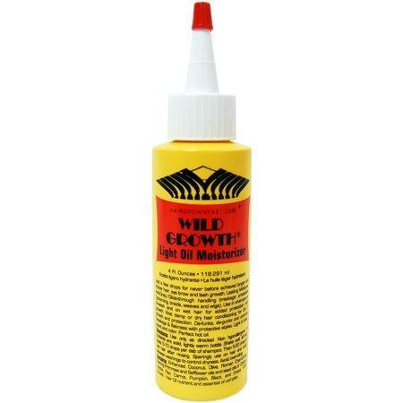 Wild Growth Oil | Light Oil Moisturiser (yellow bottle) (4oz)